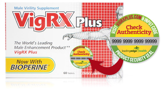 VigRX Plus Seal of Authenticity